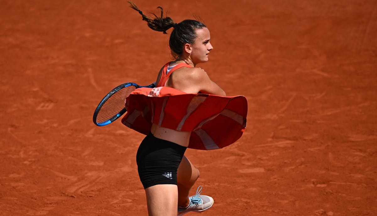 WTA 250 de Lausanne : deux de chute pour Burel... | Fédération française de tennis