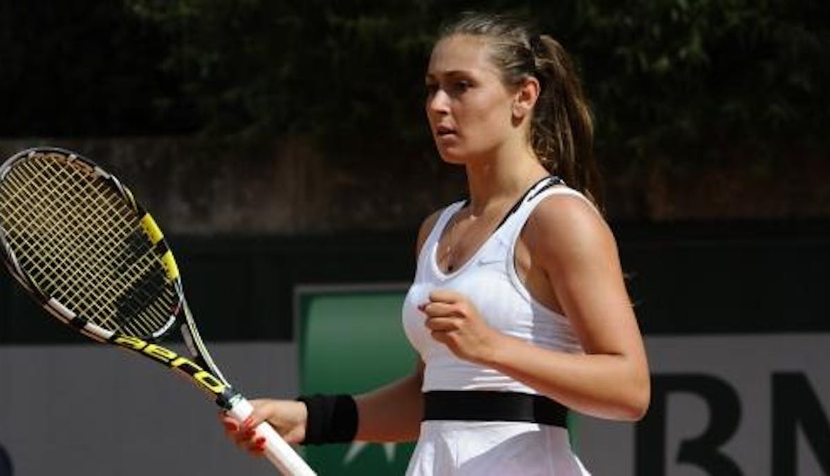 Une semaine en bleu : Clothilde de Bernardi renoue avec le succès | Fédération française de tennis