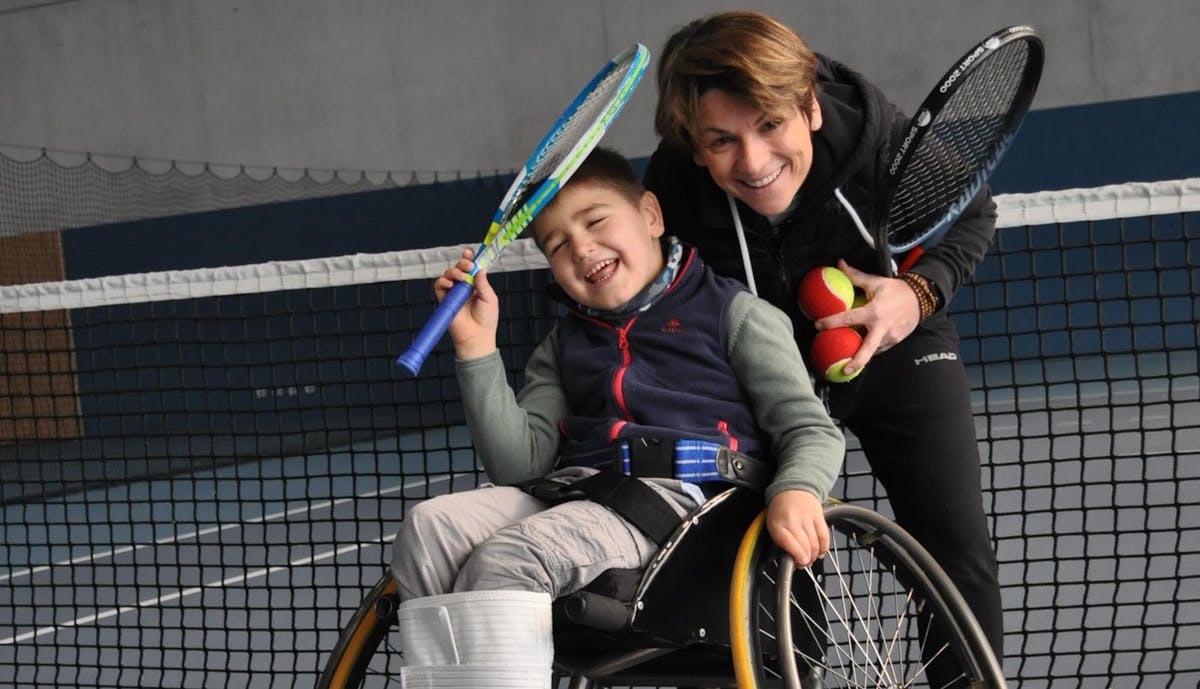 Carré para : le beau défi de Sabrina et Gianni | Fédération française de tennis