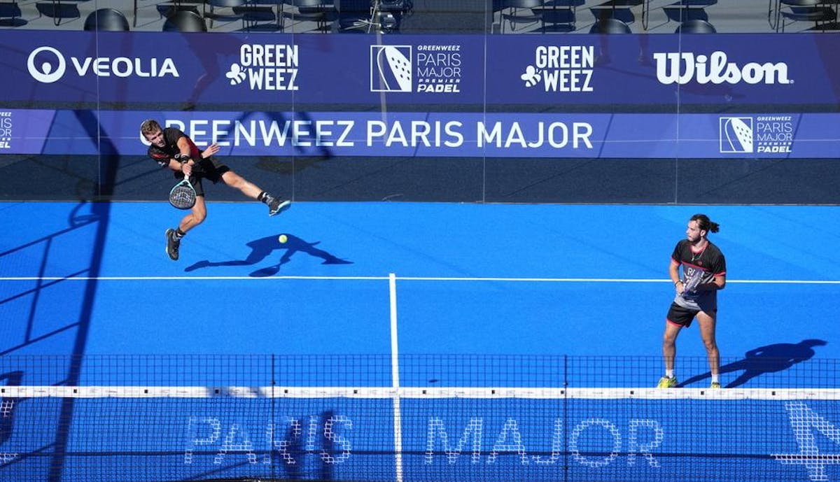 Greenweez Paris Major : en bleu de chauffe | Fédération française de tennis