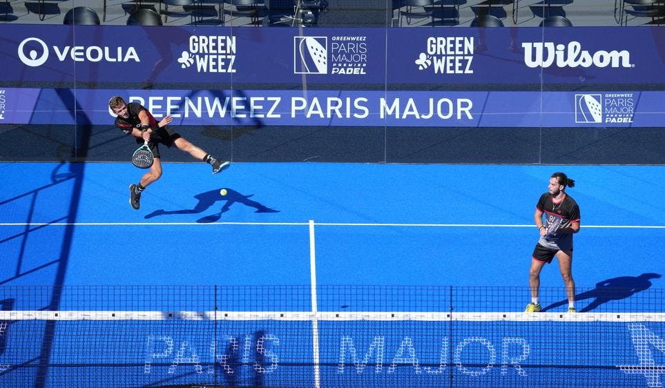 Greenweez Paris Major : en bleu de chauffe | Fédération française de tennis