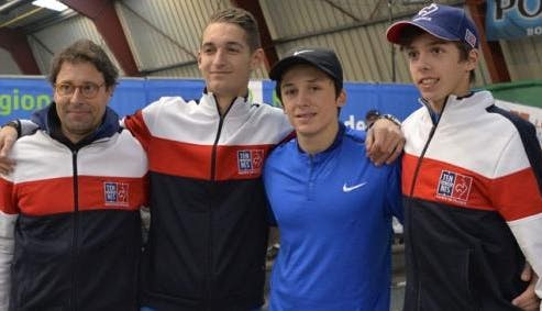 Une semaine en bleu : les moins de 16 ans au sommet de l&#039;Europe | Fédération française de tennis