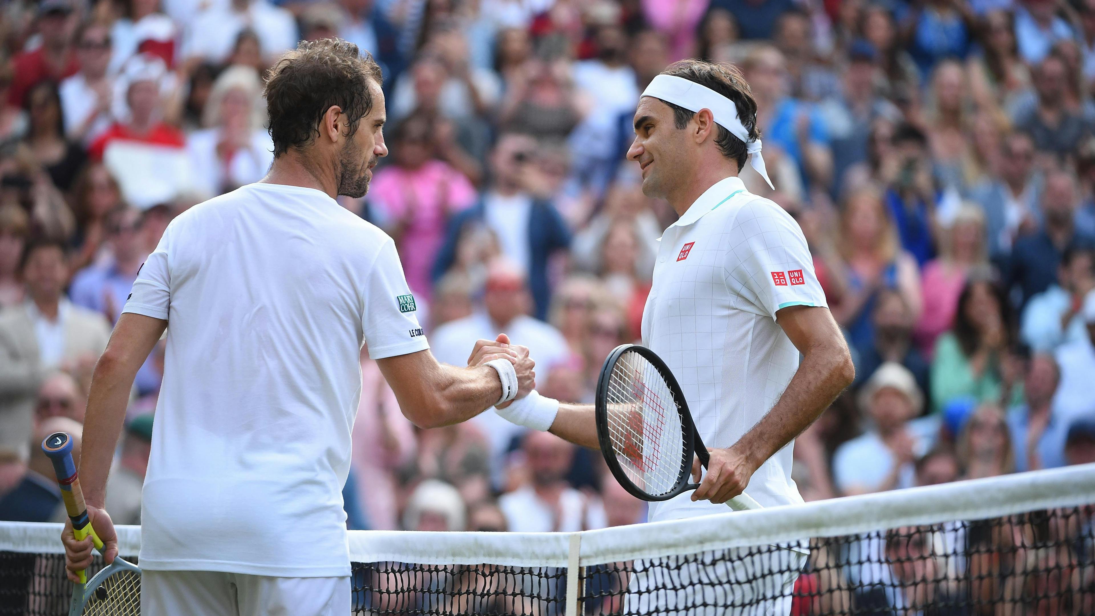 Le dernier duel de l'histoire entre Roger Federer et un Français.
