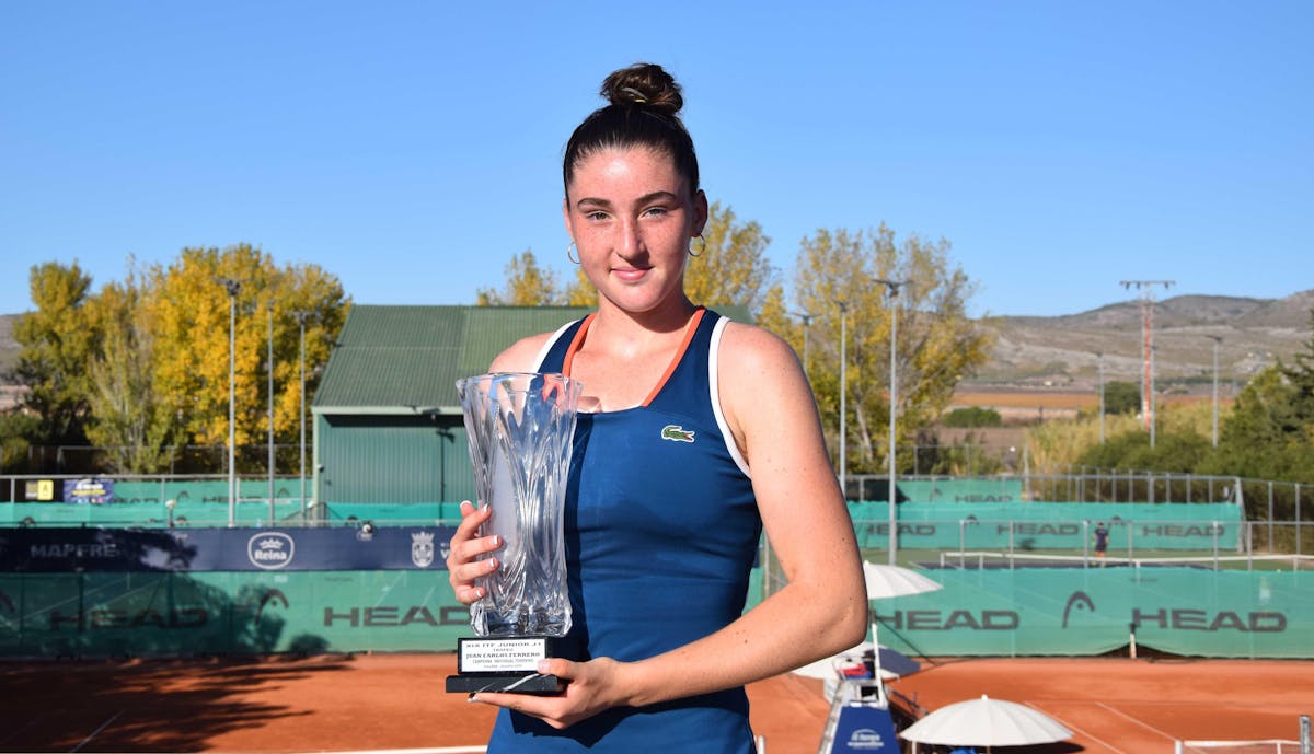 Circuit juniors : Elsa Jacquemot sur la voie royale | Fédération française de tennis