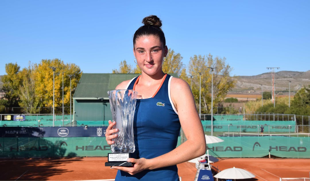 Circuit juniors : Elsa Jacquemot sur la voie royale | Fédération française de tennis