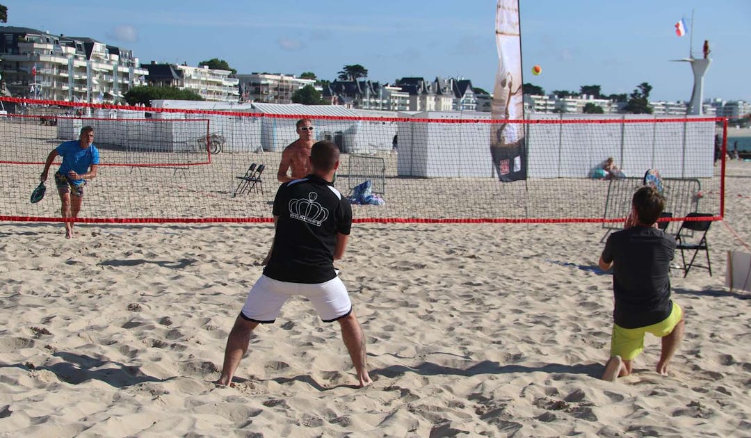 Carré beach : double ration de beach tennis au Pouliguen ! | Fédération française de tennis