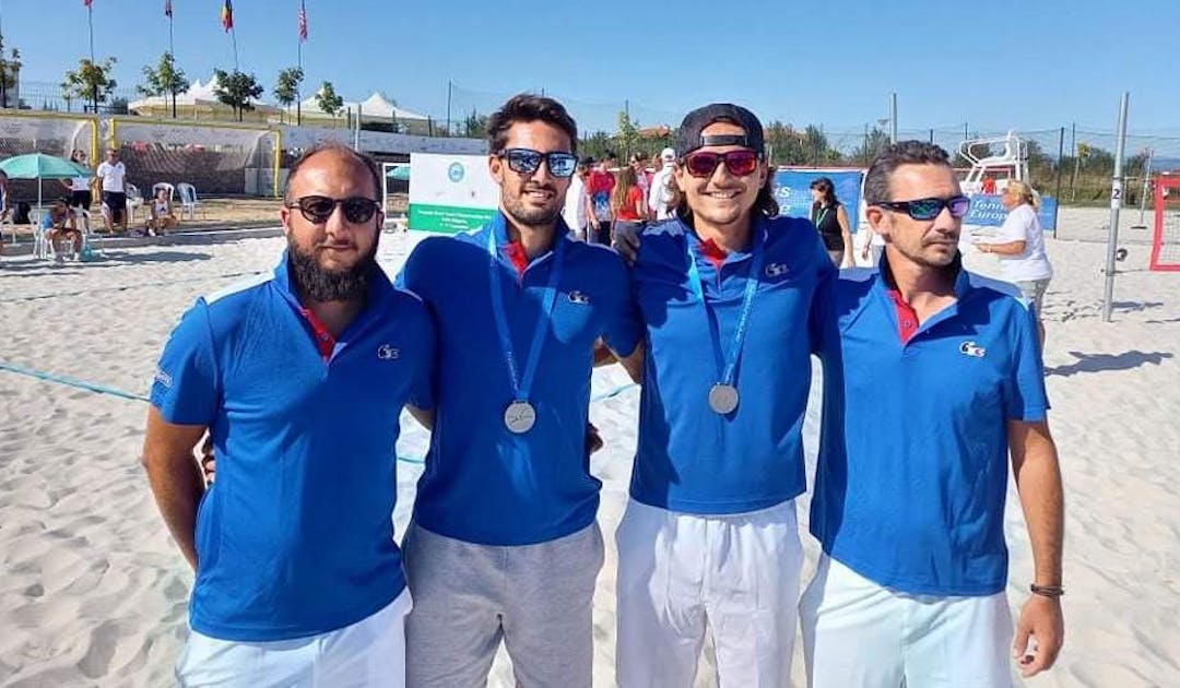 Irigaray/Gianotti, vice-champions d’Europe | Fédération française de tennis