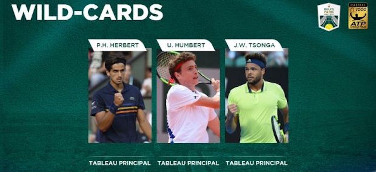 Rolex Paris Masters : les wild cards dévoilées | Fédération française de tennis