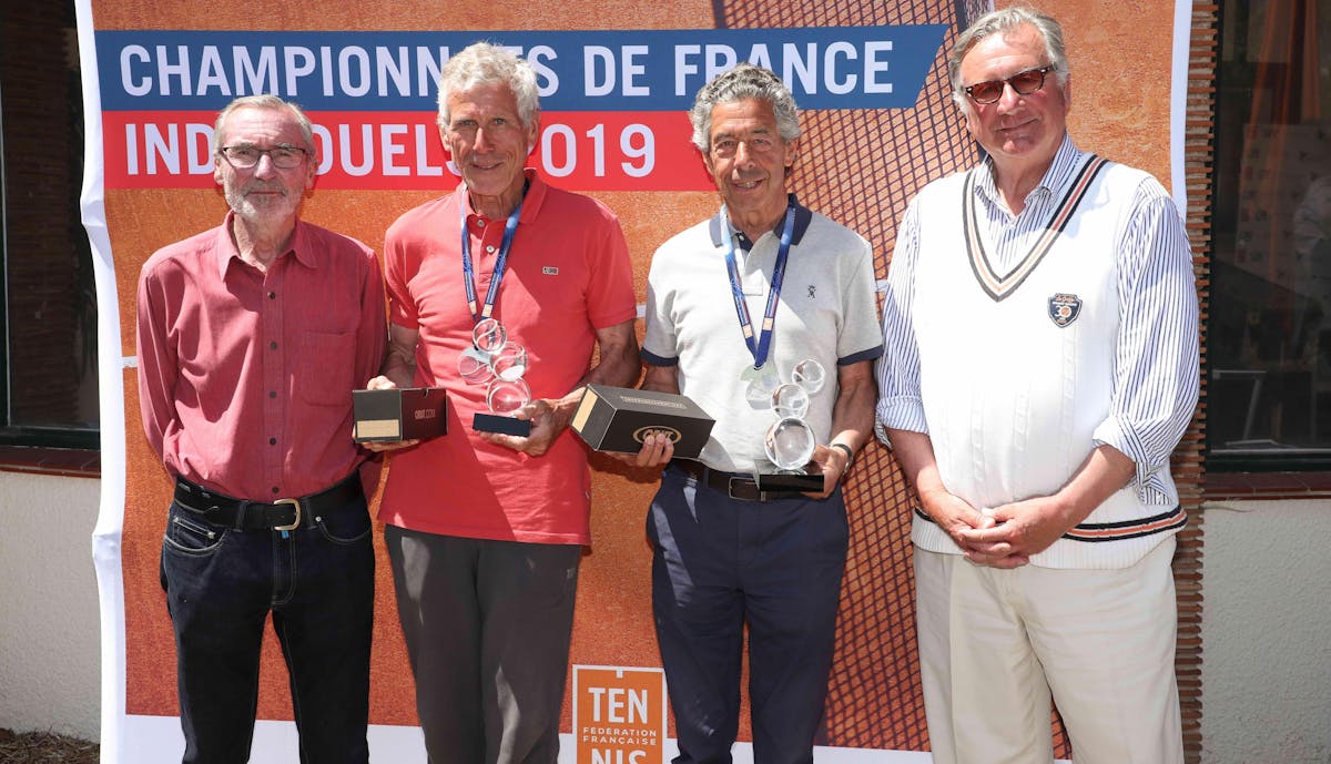 70 ans messieurs: Gautier sacré | Fédération française de tennis