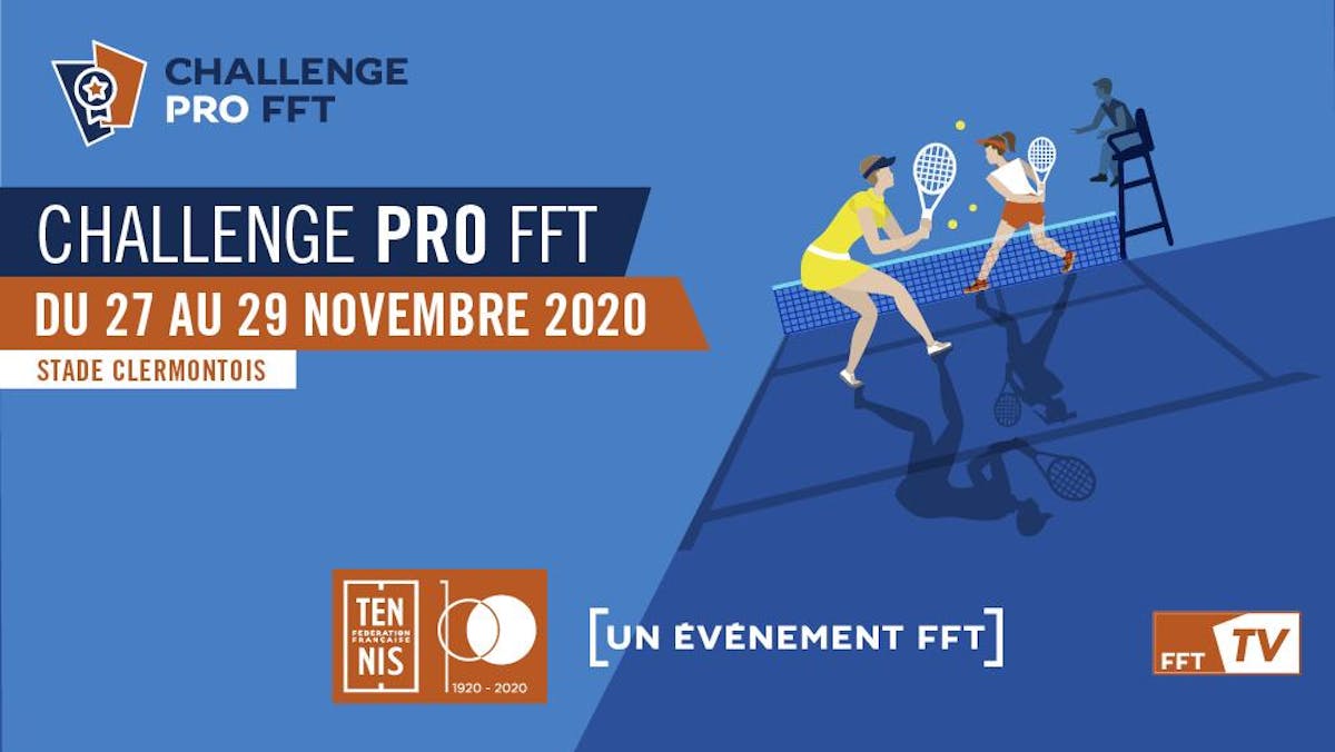 Challenge Pro - la liste des joueuses à Clermont | Fédération française de tennis