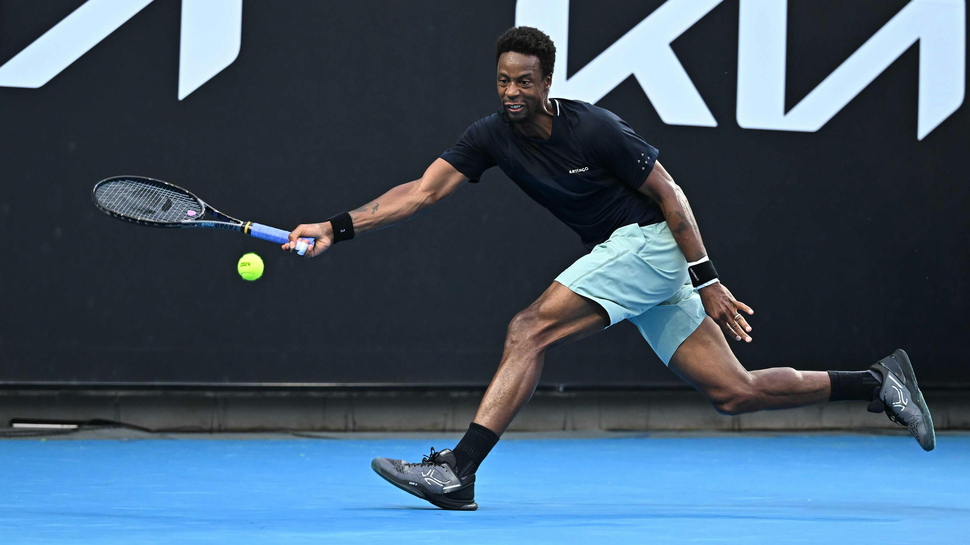 Gaël Monfils a chuté au 2e tour dans un tournoi où il a été deux fois quart de finaliste.