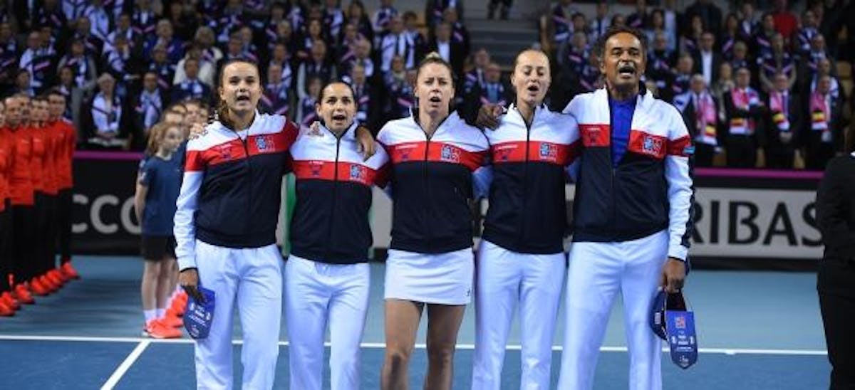 Fed Cup : les Bleues iront en Belgique en février | Fédération française de tennis