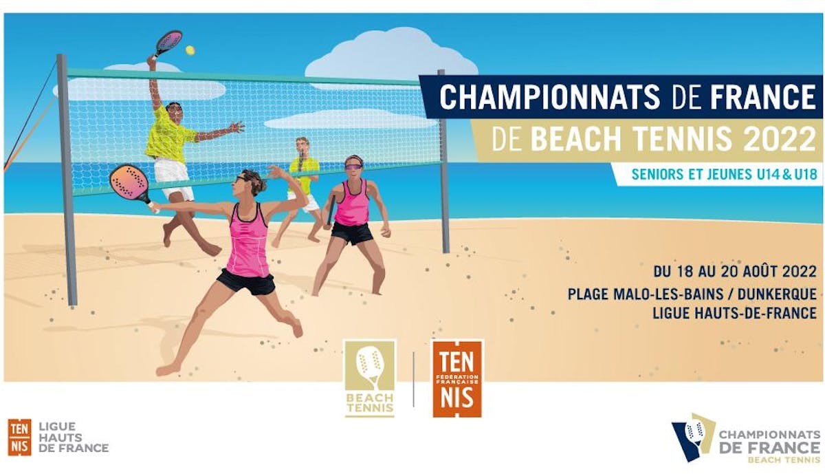 Championnats de France 2022 de beach tennis, cap sur Dunkerque | Fédération française de tennis