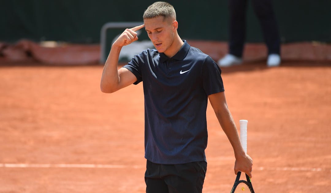 Juniors : Sean Cuenin à sa main | Fédération française de tennis