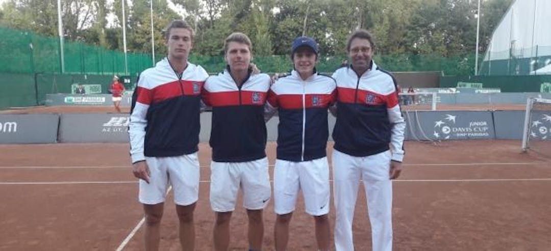 Coupe Davis Juniors : les 16 ans et moins frôlent le titre | Fédération française de tennis