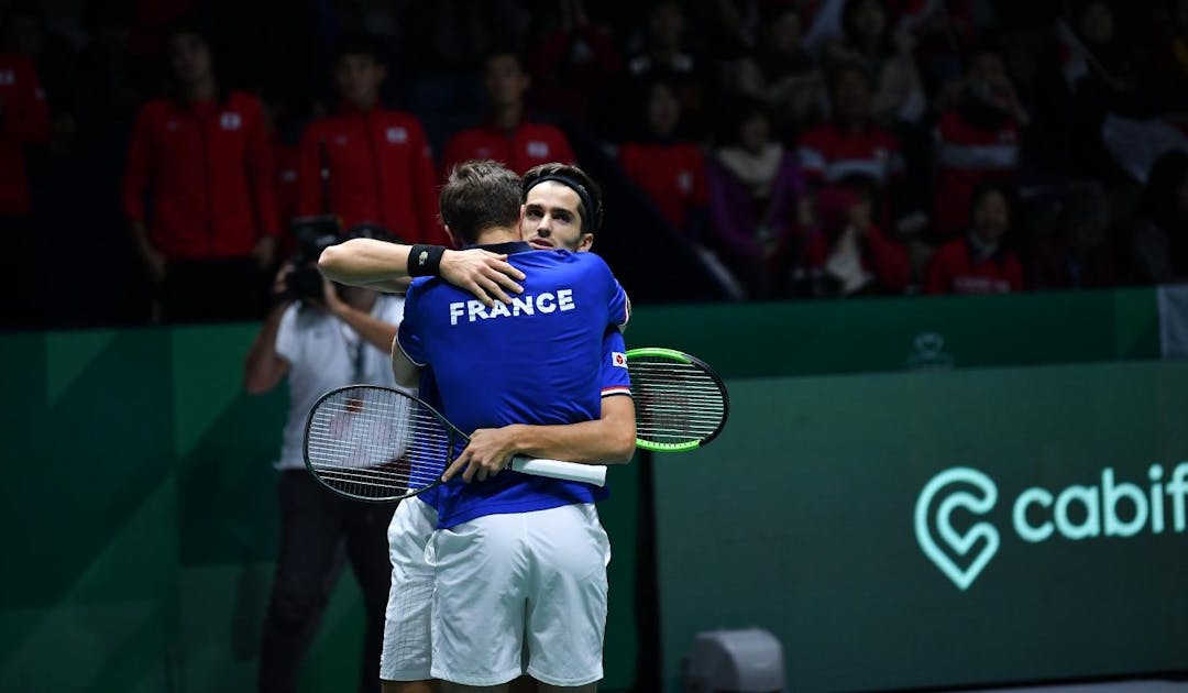 Les Bleus arrachent la victoire au Japon | Fédération française de tennis