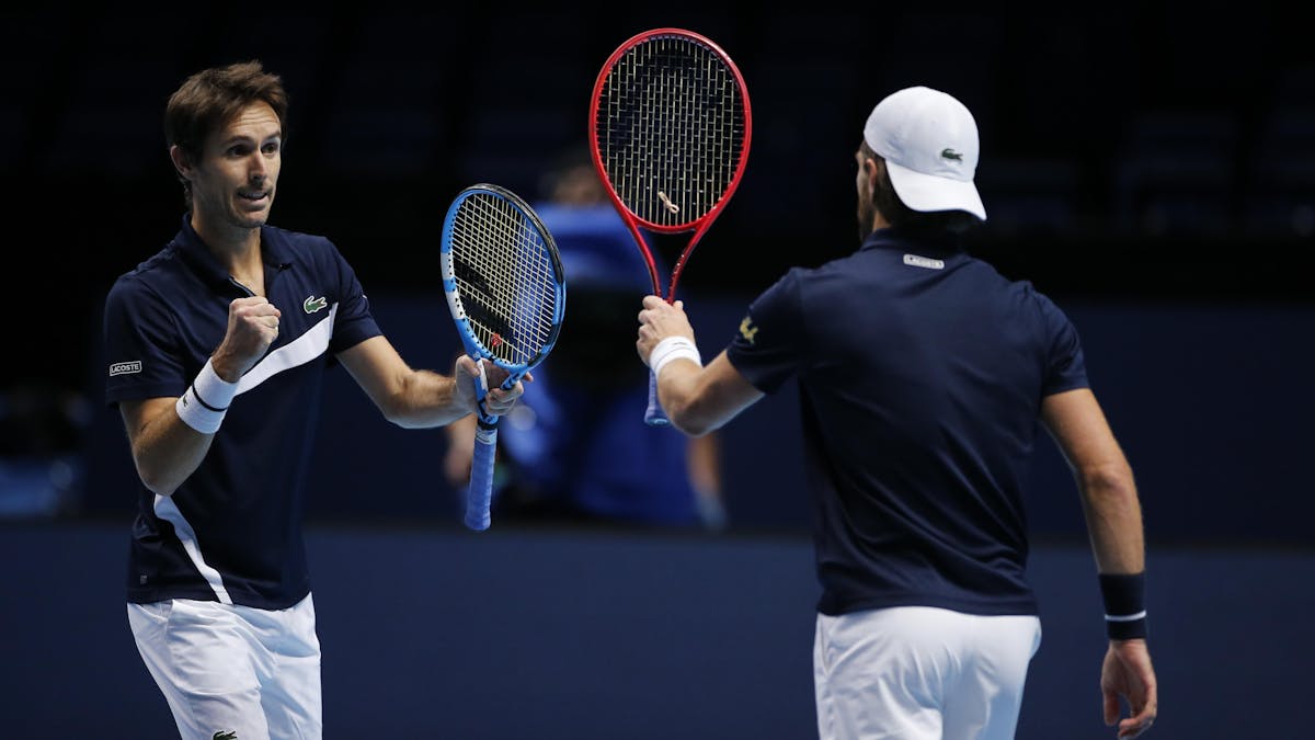 ATP Finals - Roger-Vasselin Melzer battus en finale | Fédération française de tennis