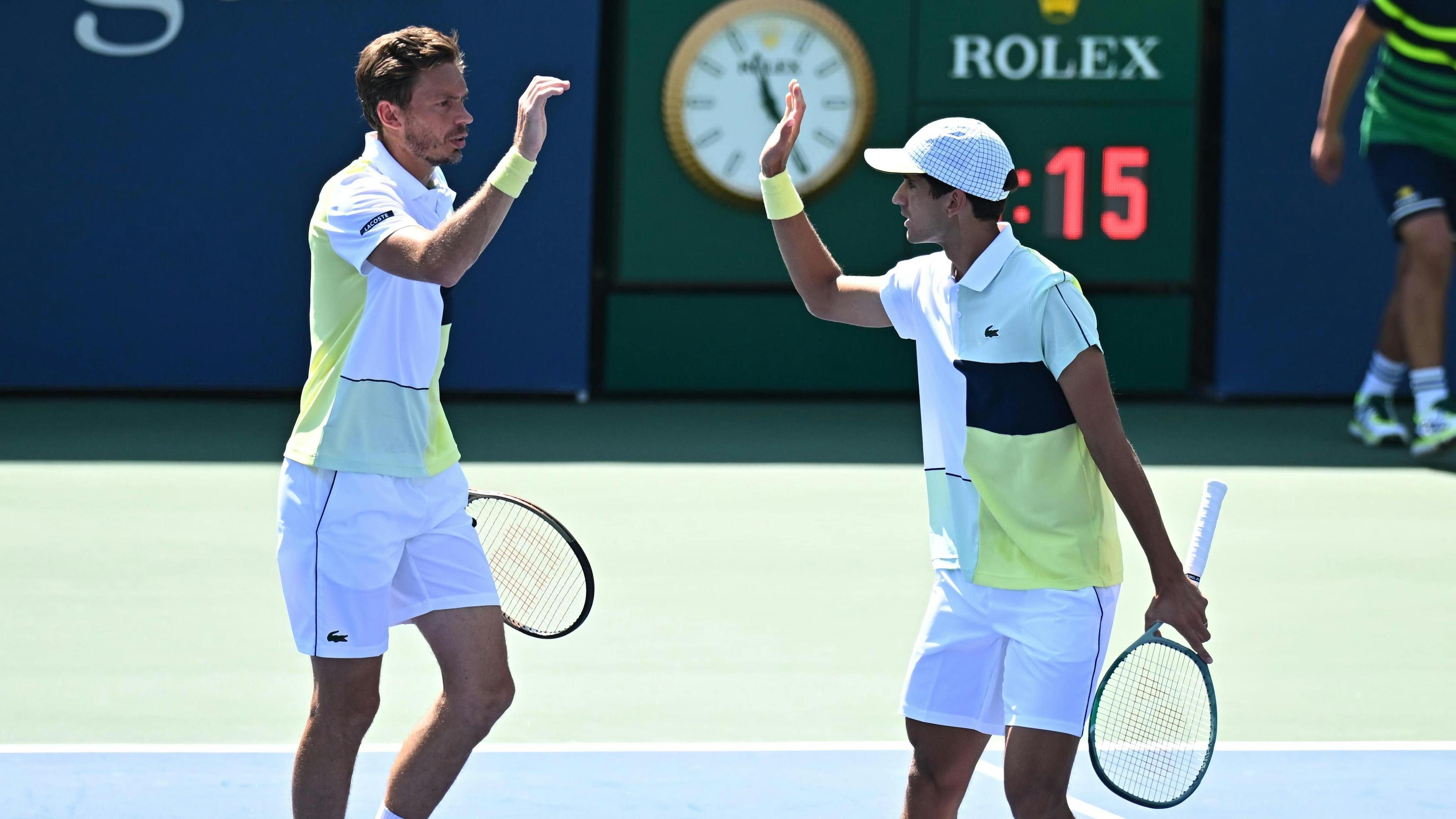 Nicolas Mahut et Pierre-Hugues Herbert : "Ca nous donne raison de toujours jouer ensemble" 