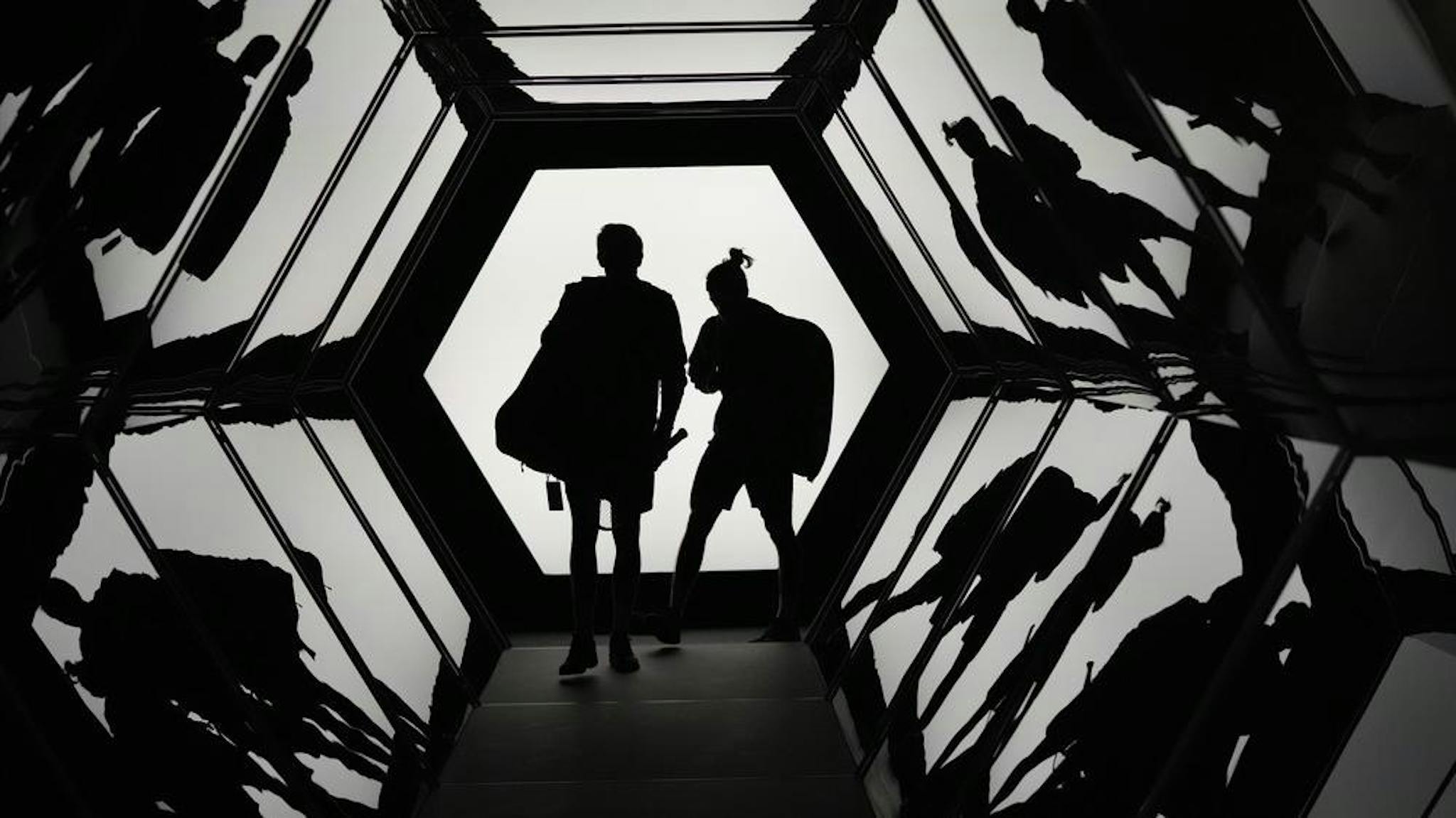 L'entrée des champions dans l'antre de l'Accor Arena.