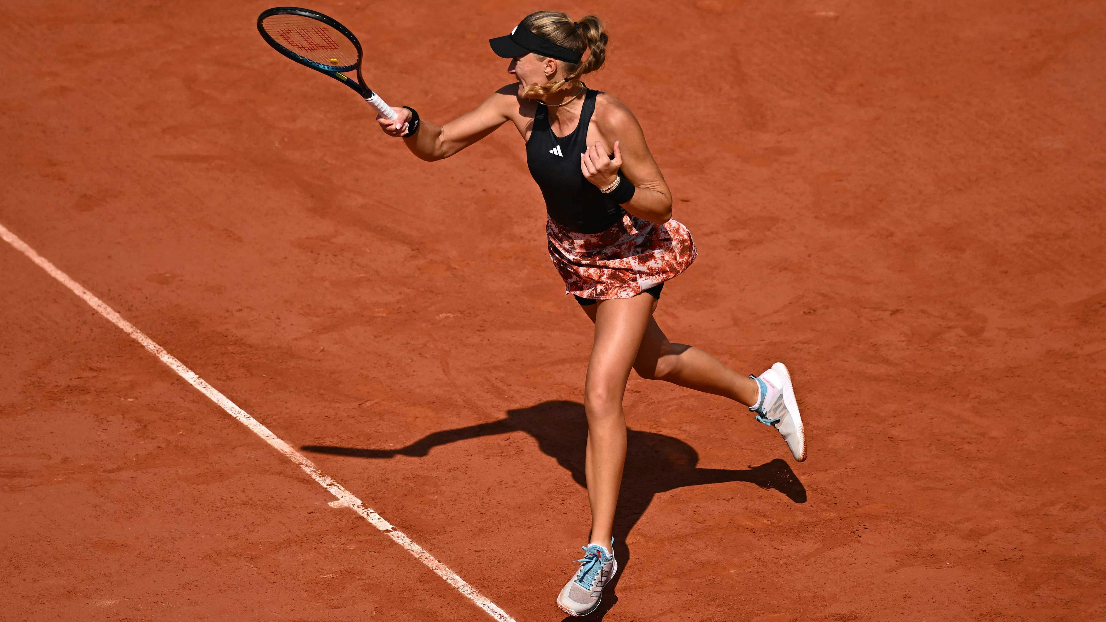 Kristina Mladenovic a cédé dès le 1er tour du simple.