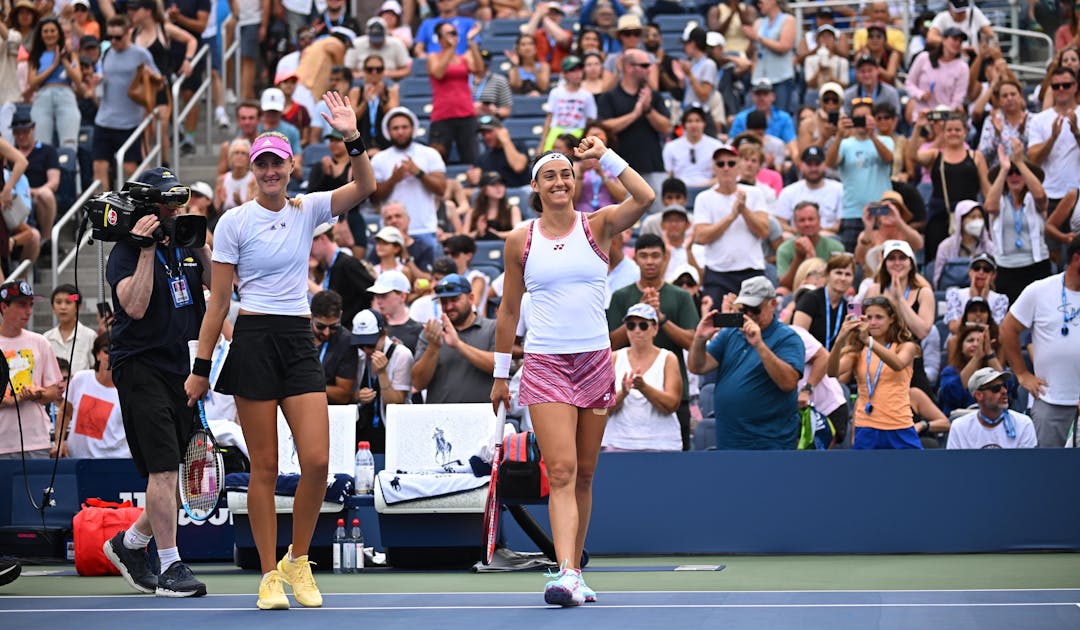 US Open - J8 : le double aussi pour Garcia (et Mladenovic) ! | Fédération française de tennis