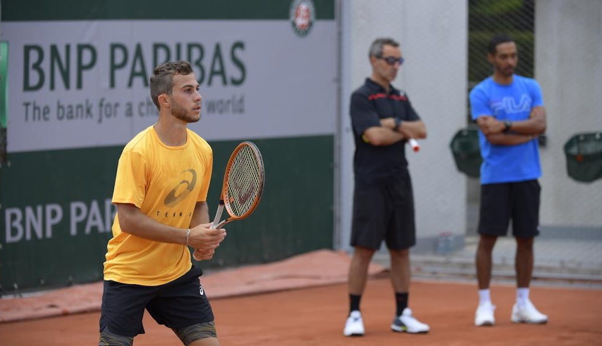 Marc Barbier : "Ravis de pouvoir se confronter à Richard" | Fédération française de tennis