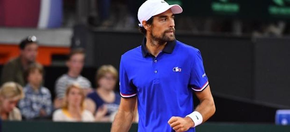 Une semaine en bleu : Chardy a déjà la main verte | Fédération française de tennis