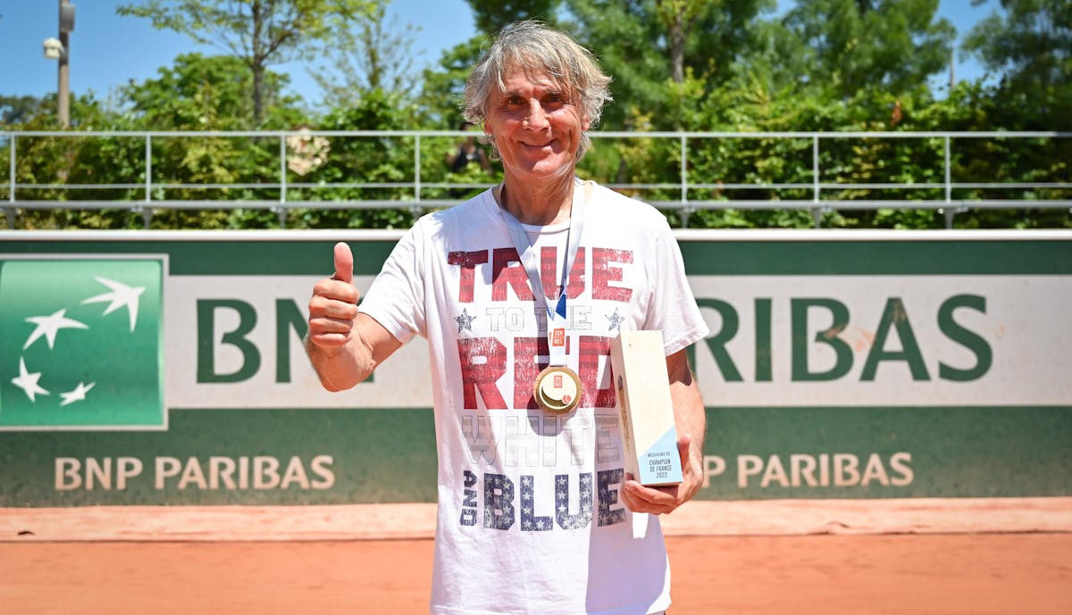 65 ans messieurs : Kaisserian, l’éclatante revanche | Fédération française de tennis