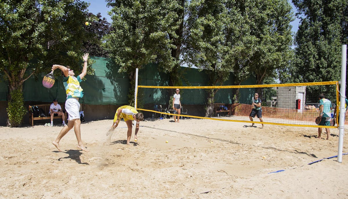 Le Beach Tennis, le Paris du physique | Fédération française de tennis