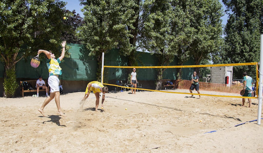 Le Beach Tennis, le Paris du physique | Fédération française de tennis