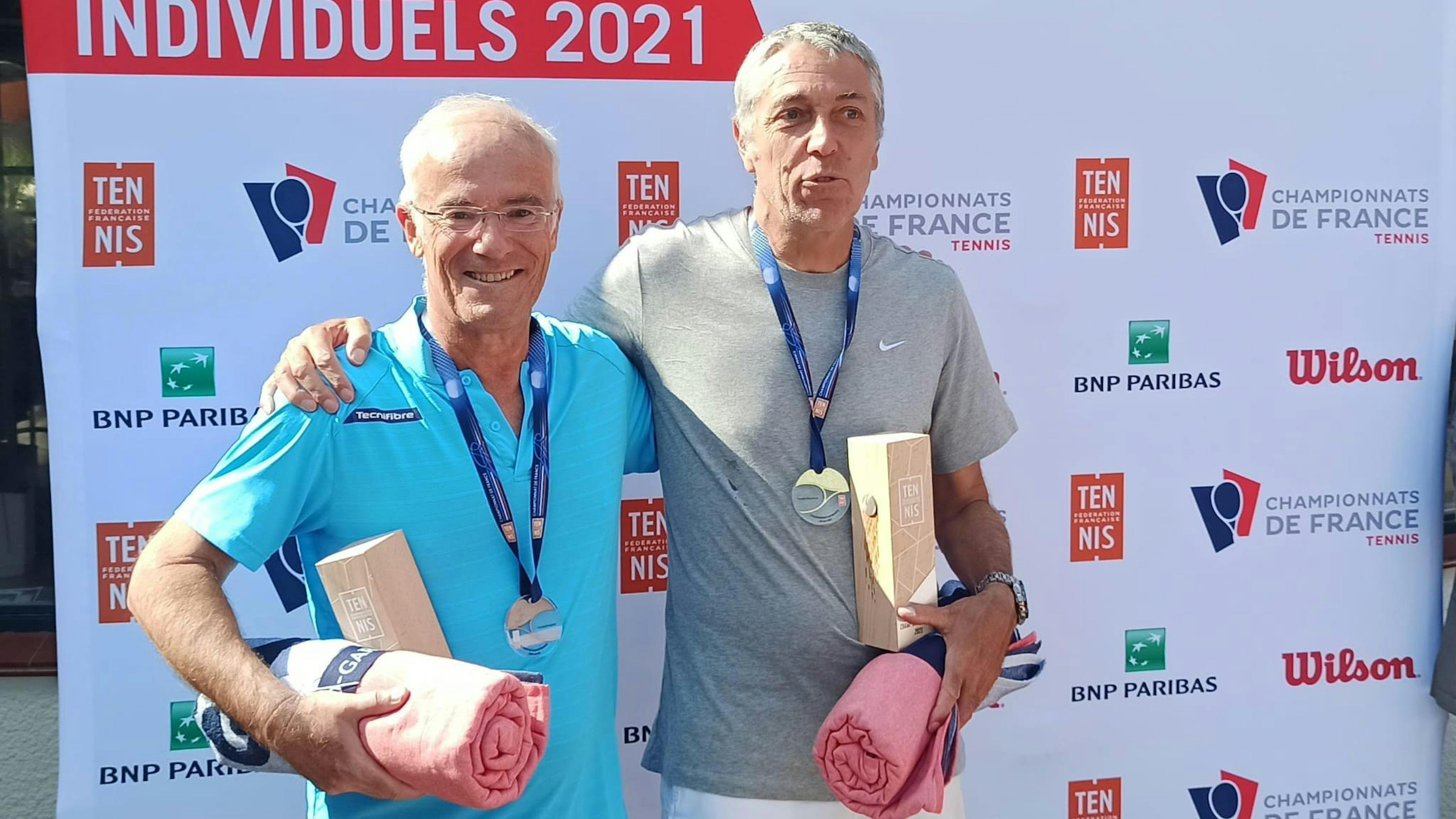 Philippe Joliot et Pascal Feydel (à d.)