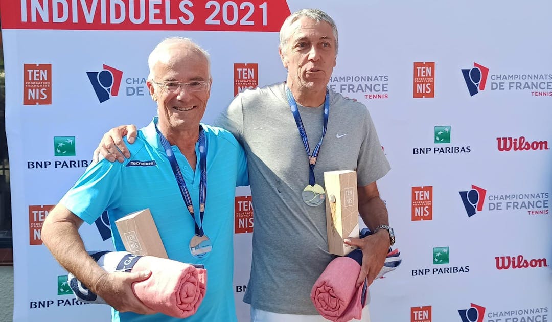 Les nouveaux champions de France 2021 60 ans et 80 ans | Fédération française de tennis
