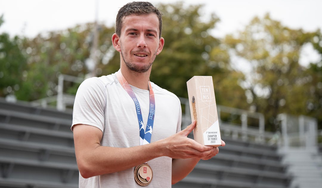 2e série messieurs : Corentin Denolly, comme à la maison | Fédération française de tennis