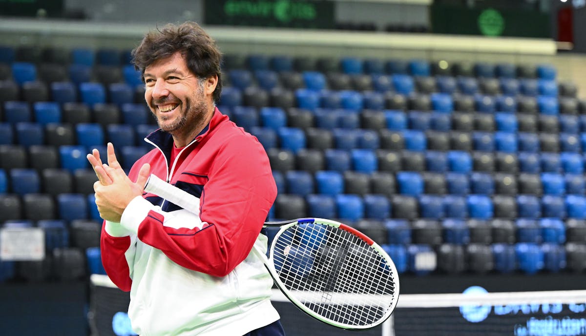 Sébastien Grosjean : "Les joueurs sont bien" | Fédération française de tennis