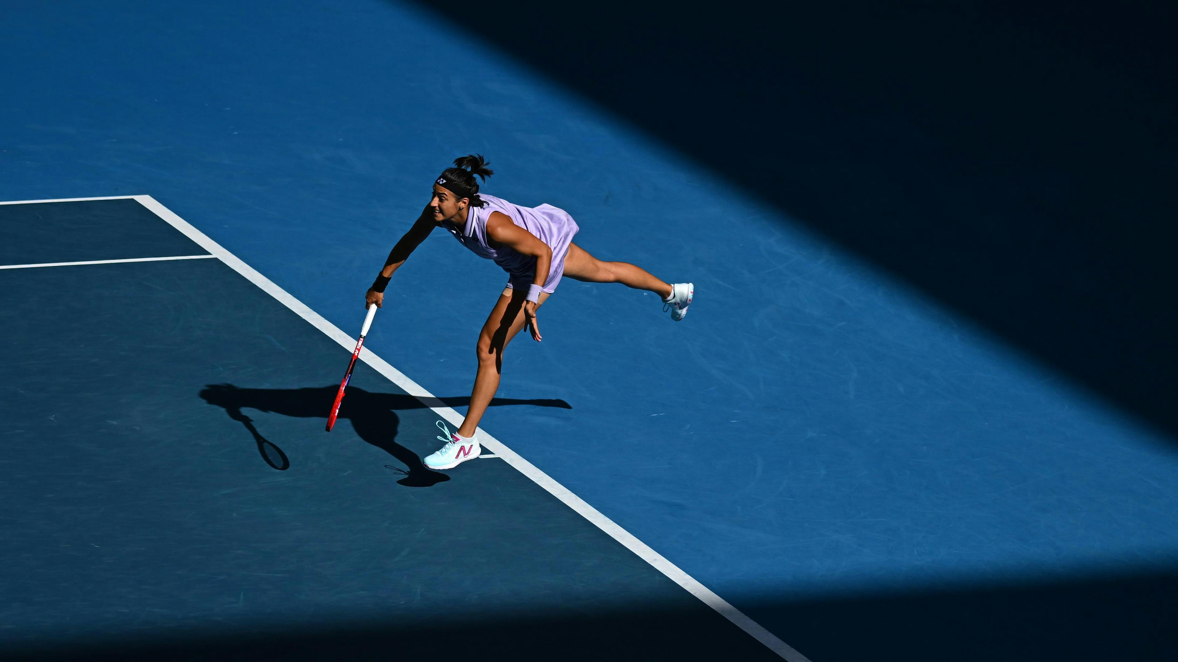 Caroline Garcia vise la 2e semaine de l'Open d'Australie ce samedi.