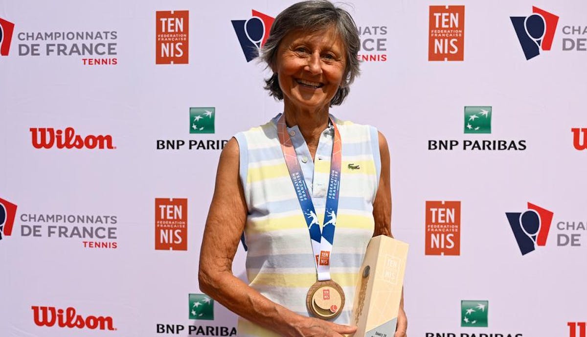 70 ans dames : Glaszmann, la victoire renversante | Fédération française de tennis