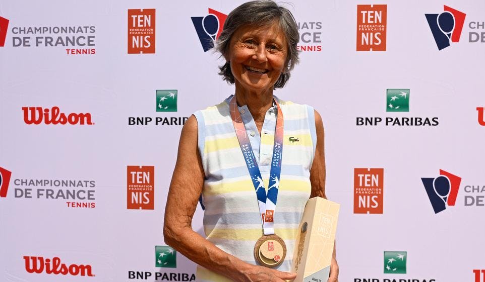 70 ans dames : Glaszmann, la victoire renversante | Fédération française de tennis