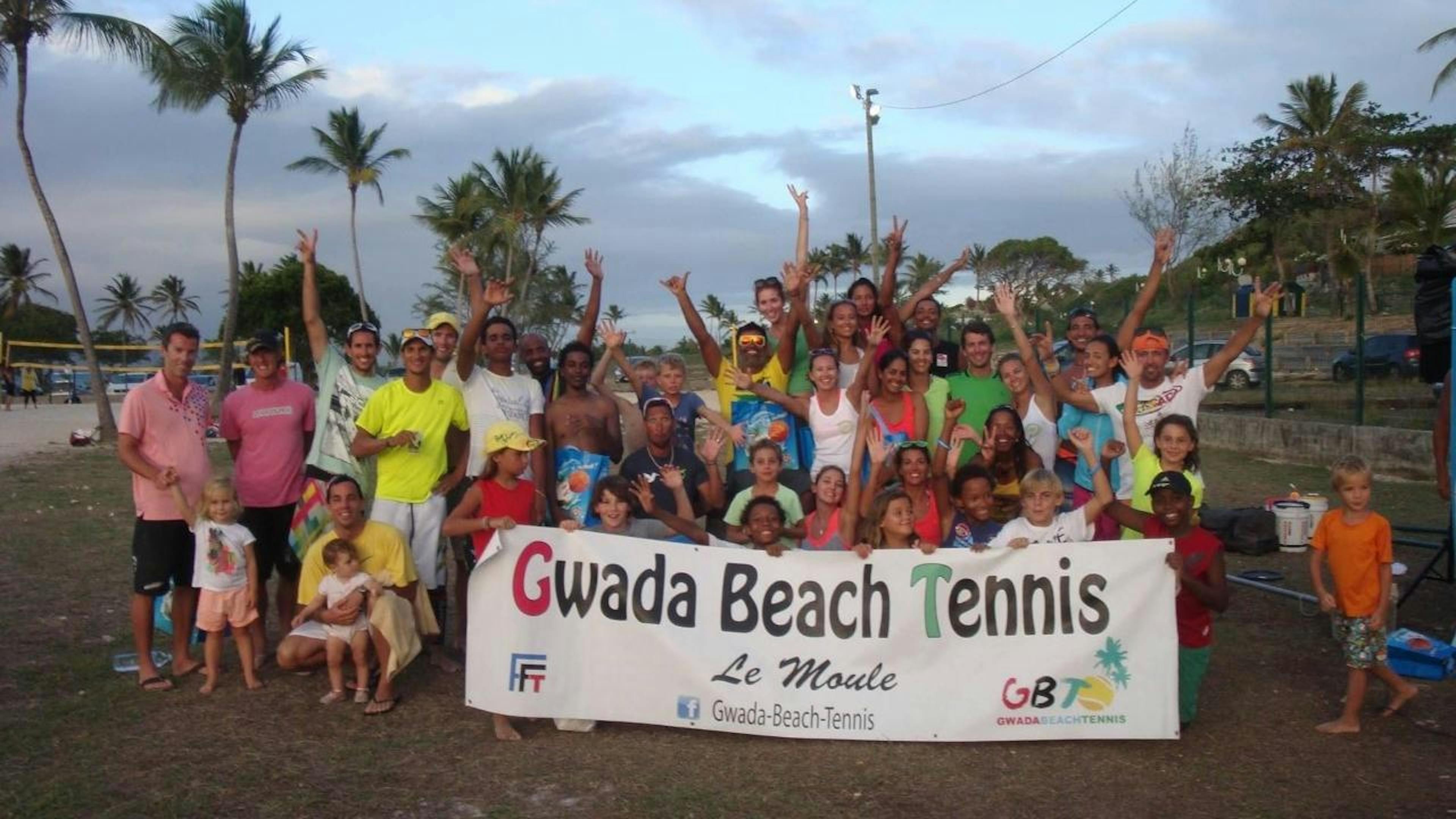 Le beach tennis monte doucement en puissance en Guadeloupe.