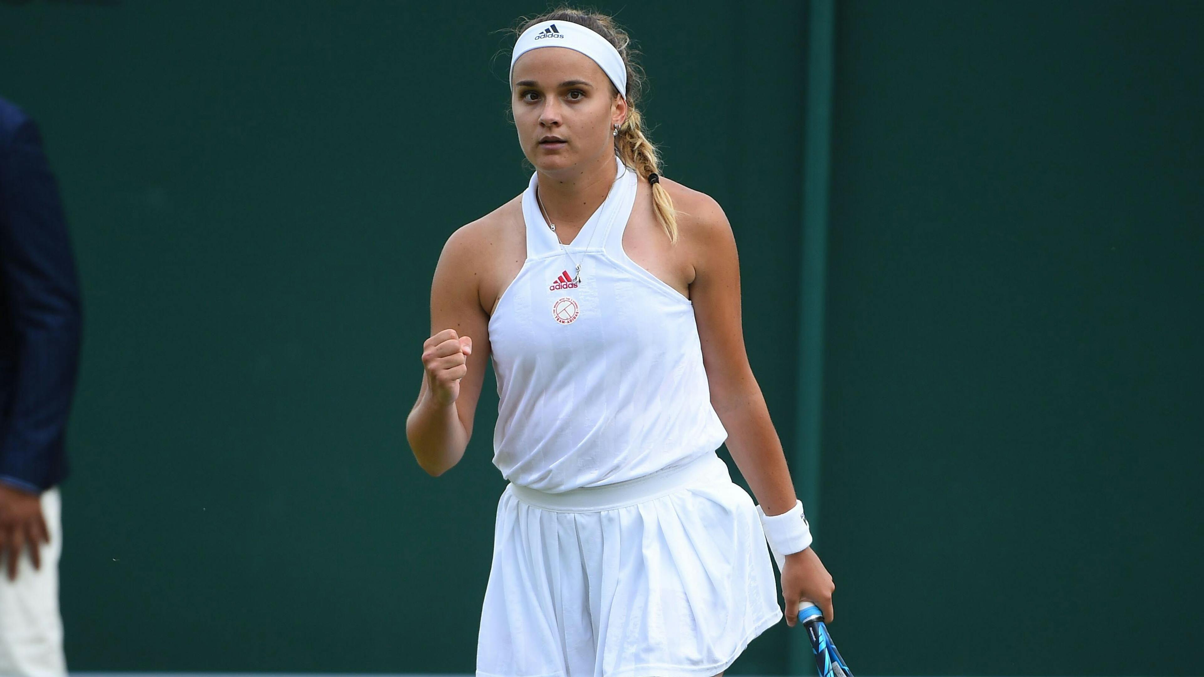 Clara Burel, première dans le grand tableau à Wimbledon !