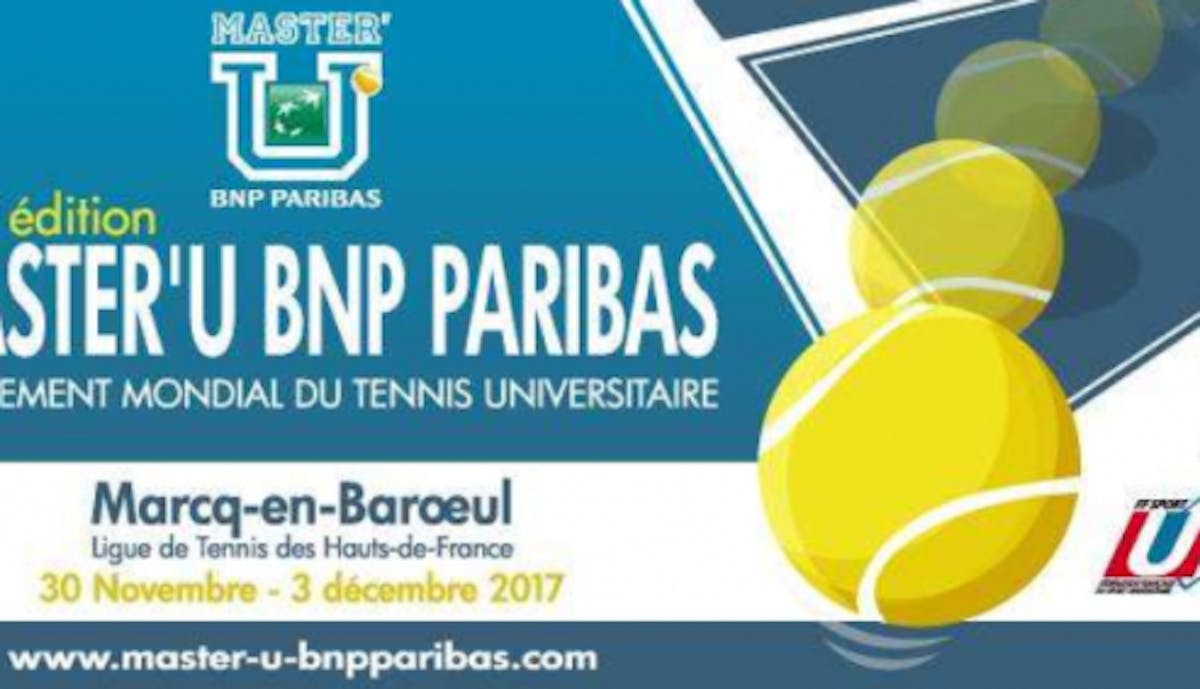 Master&#039; U BNP Paribas : du beau monde à Marcq-en-Baroeul | Fédération française de tennis