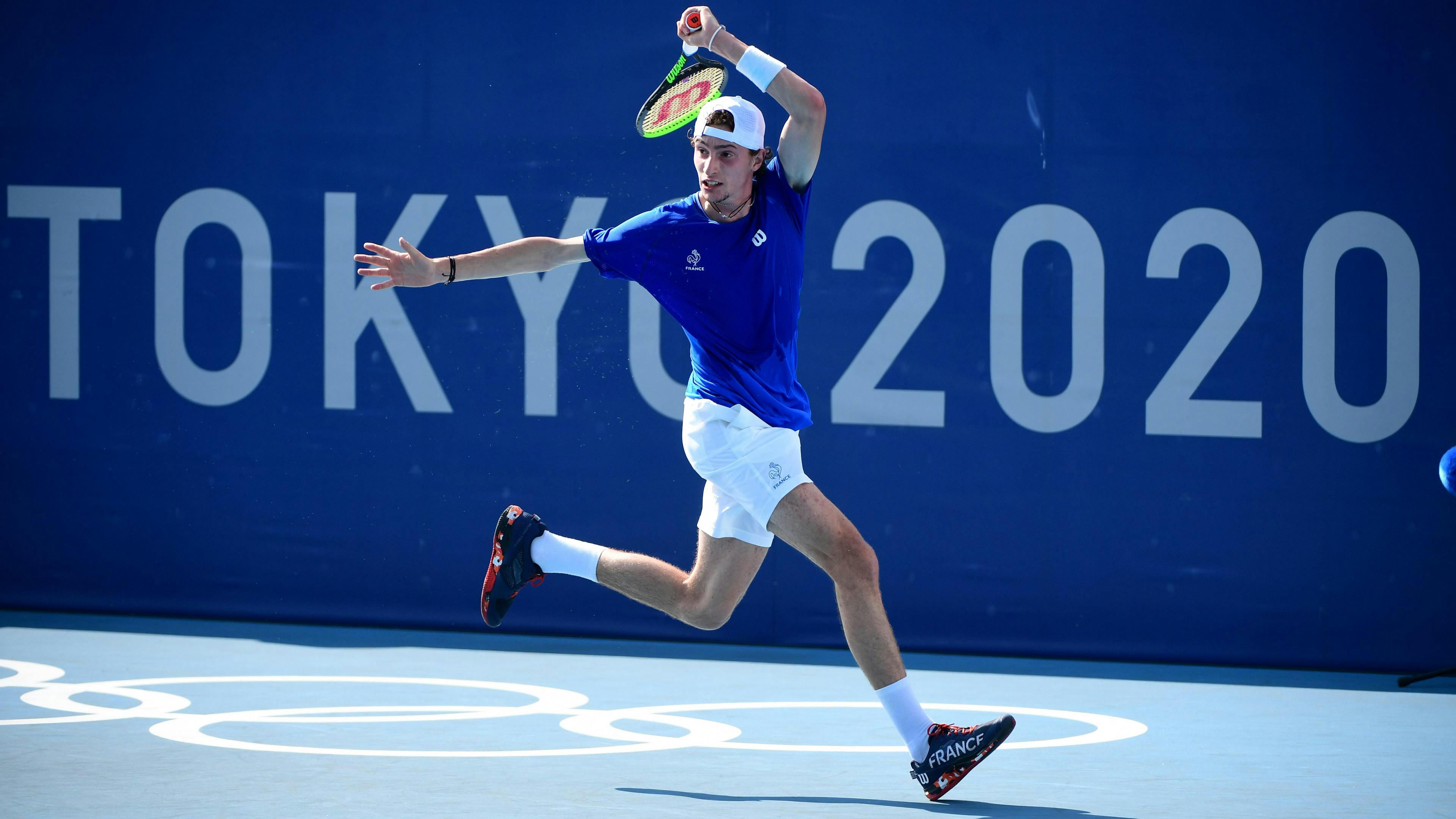 Ugo Humbert a franchi le premier tour, pour ses premiers Jeux olympiques.