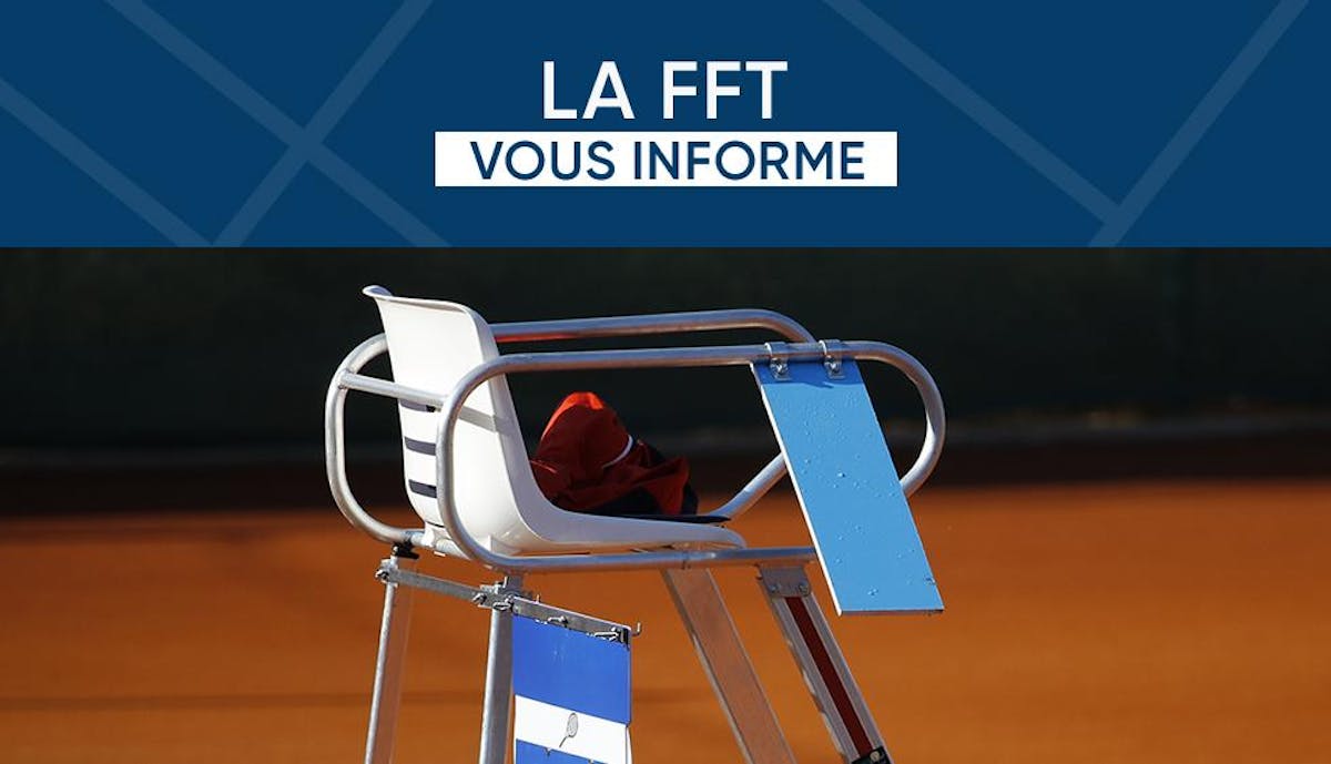 Reprise, suite : les dernières mesures depuis le 15 décembre | Fédération française de tennis