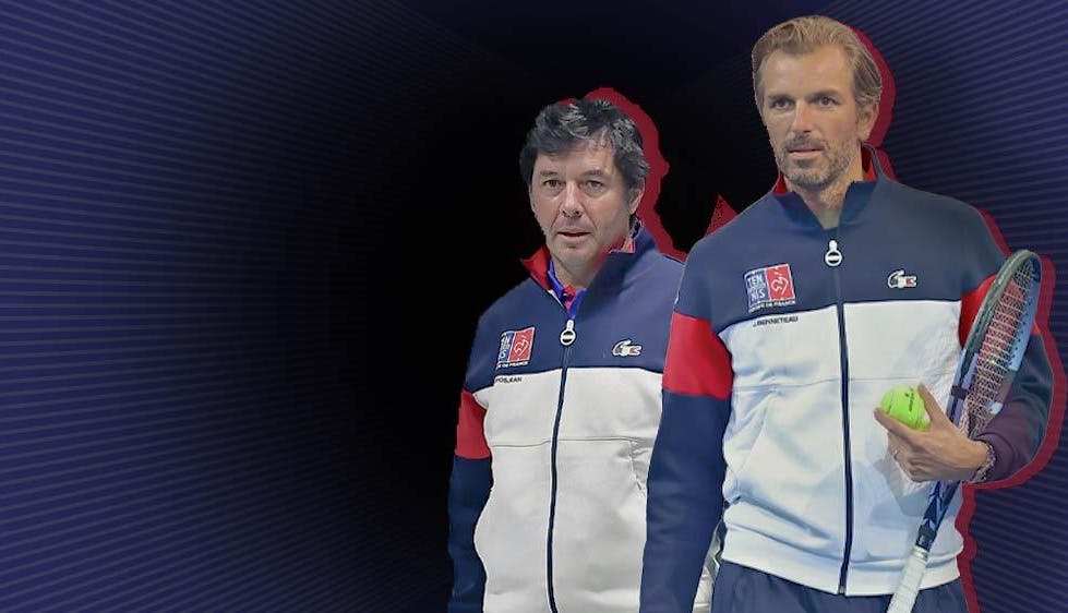 Julien Benneteau et Sébastien Grosjean capitaines jusqu'à fin 2024 | Fédération française de tennis