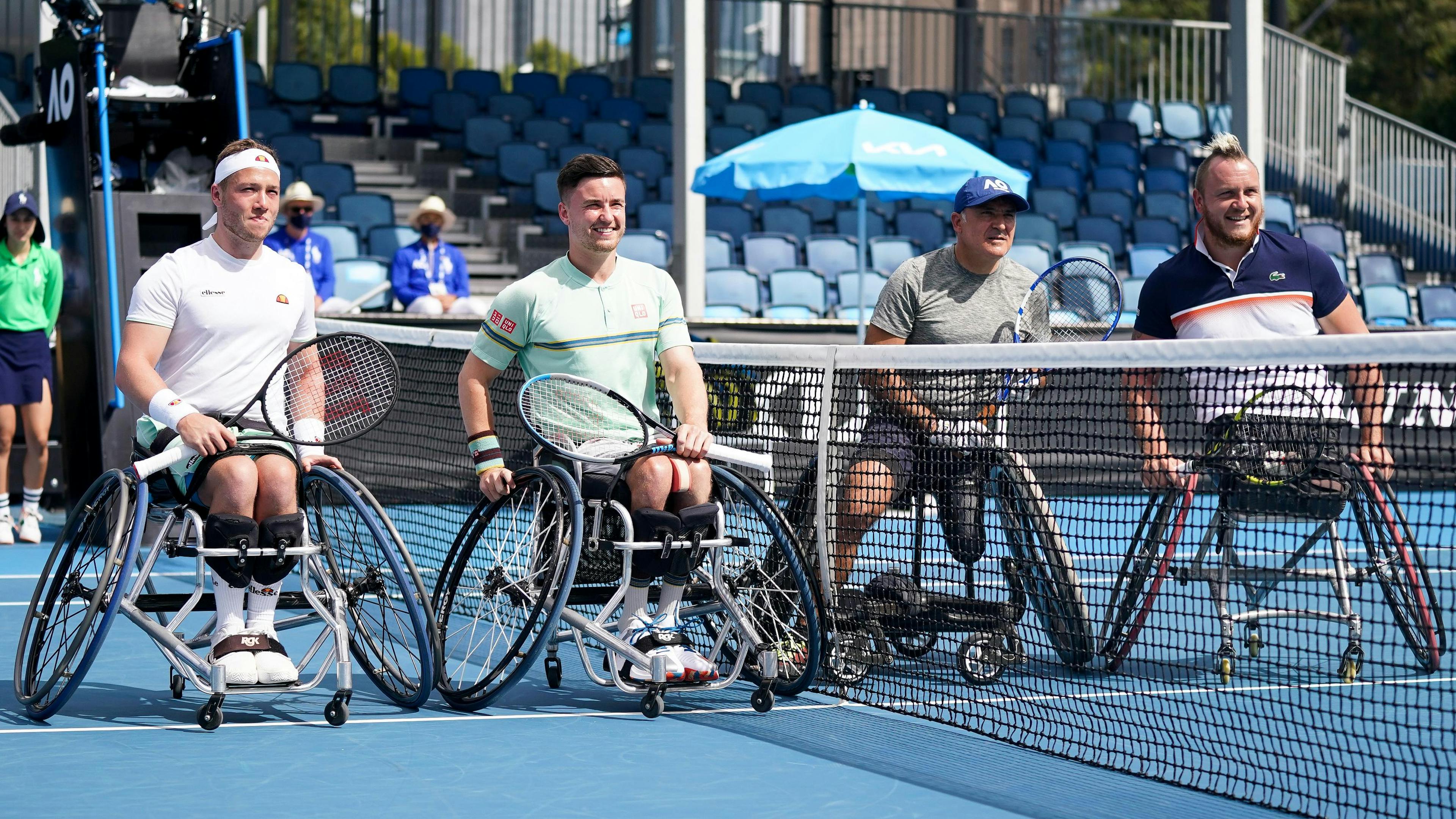 Les Britanniques Alfie Hewett et Gordon Reid sont les grand rivaux de Stéphane Houdet et Nicolas Peifer.