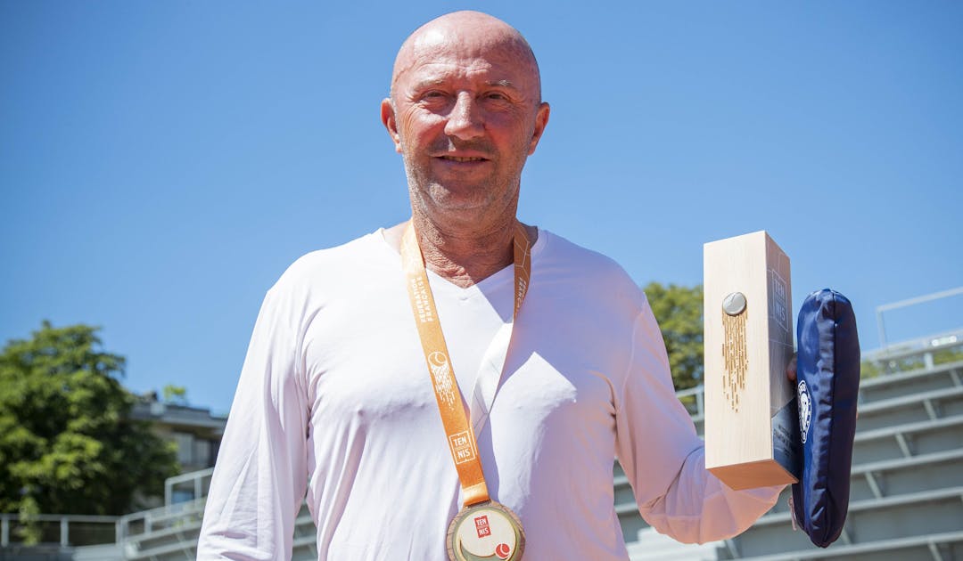60 ans messieurs : Alain Moracchini signe le triplé | Fédération française de tennis