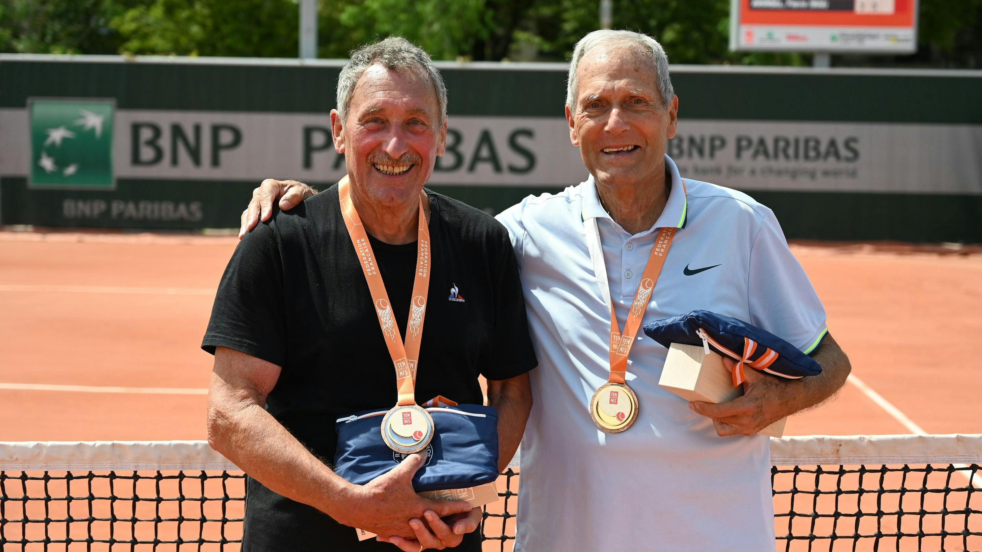 Deux finalistes avec le sourire !