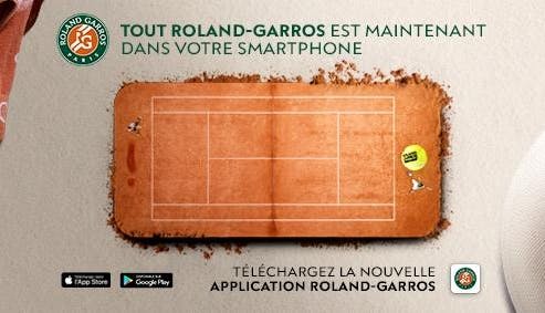 La nouvelle application Roland-Garros est prête ! | Fédération française de tennis
