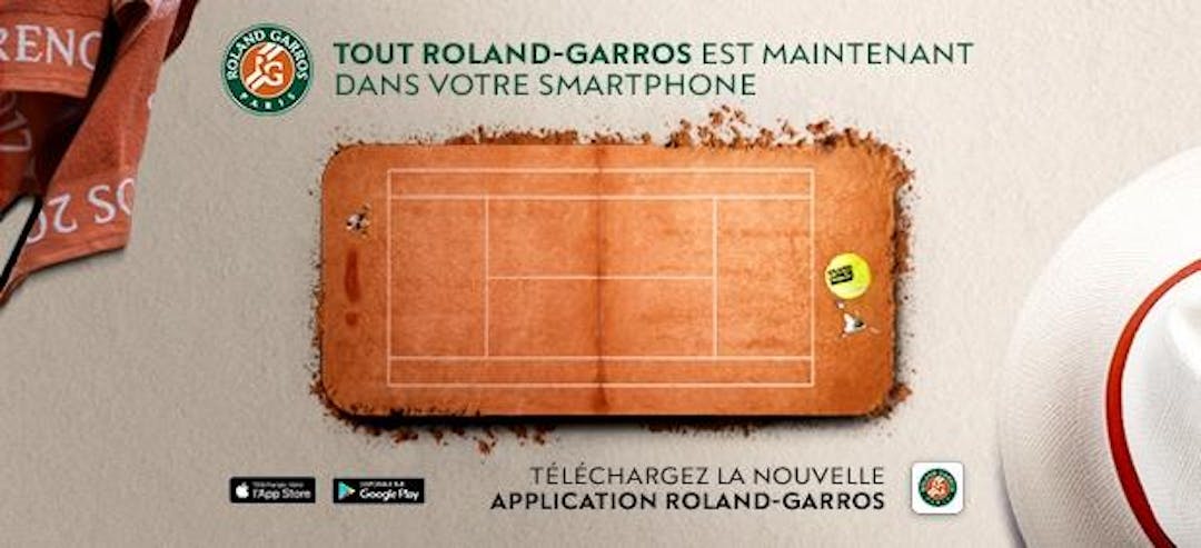 La nouvelle application Roland-Garros est prête ! | Fédération française de tennis