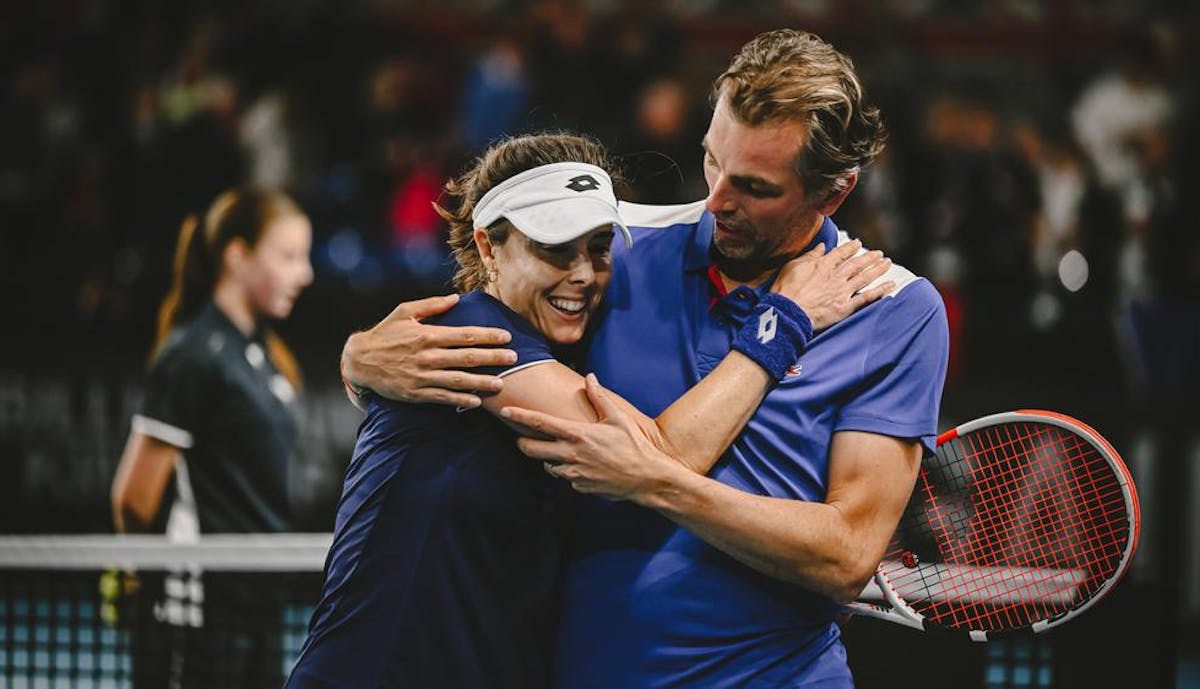 Julien Benneteau : "Courageuses dans l'effort" | Fédération française de tennis