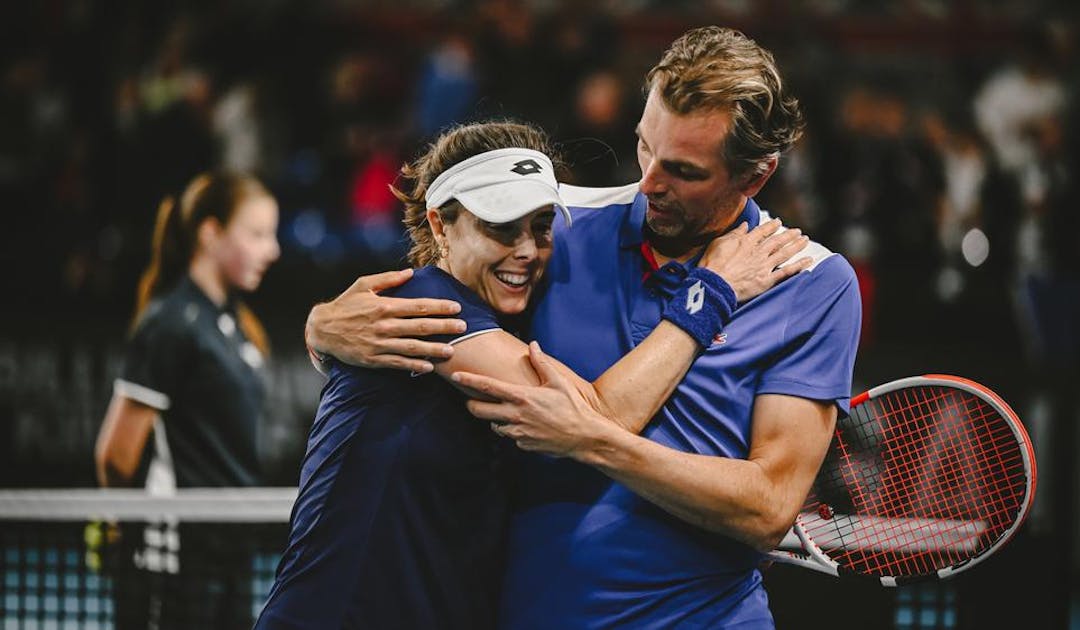 Julien Benneteau : "Courageuses dans l'effort" | Fédération française de tennis